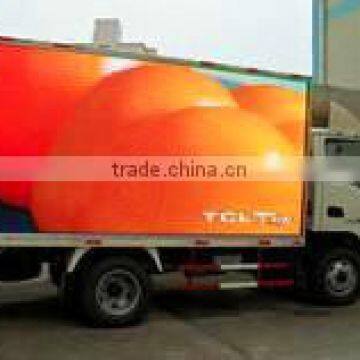 Full Color p8 Outdoor Three Sides Truck Led Display Board photo-4