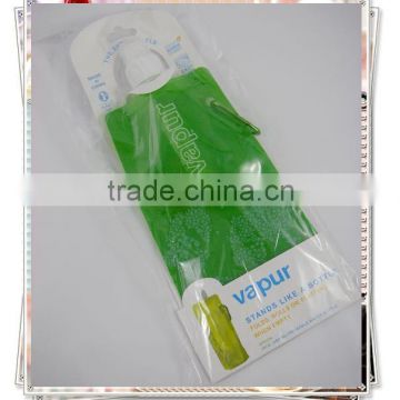 portable foldable plastic water bottle