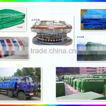 tarpaulin making machine, circular loom,14 SHUTTLES