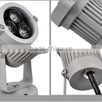 3w ip65 RGB led decoration led flood light home&garden use led spotlight gaeden light