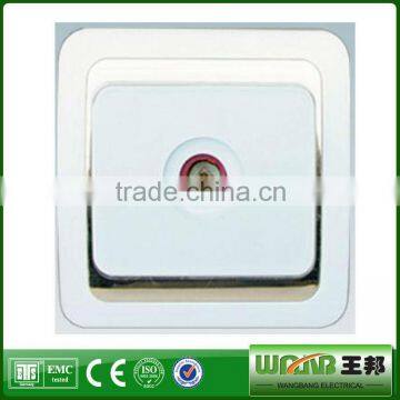 1 Gang Tv Socket European Style