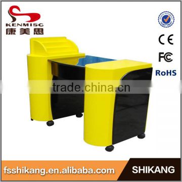 2015 Used nail table manicure table of salon furniture