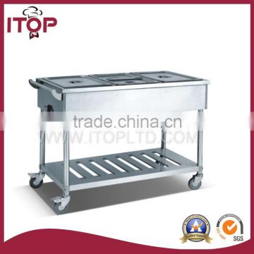 Economical bain marie trolley