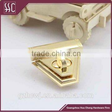 fashion metal twist locks for bag