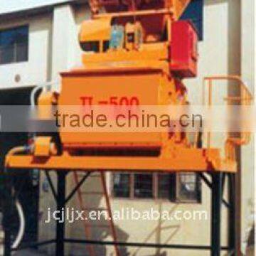 MAICRETE (JL-500)Double-horizontal-shaft forced type concrete mixer