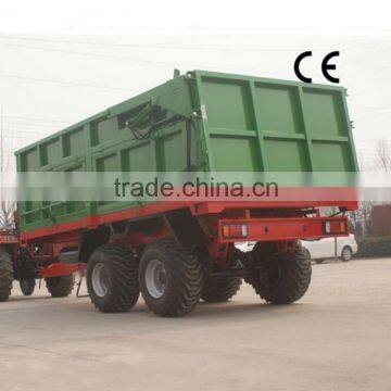 Africa Hot selling 7CX-10T 10Ton Tipping Trailer with ISO,CE,PVOC,COC Certificates