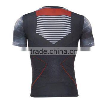 2016 New Latest Shirt Designs for Men t Shirt Steel Beast Compression Sports Printing T-shirt Custom t Shirt Print photo-2