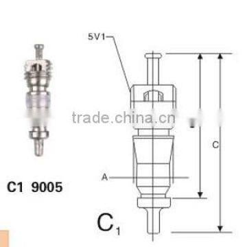 C1 9002 Brass Tubeless Tire Valve Core & Valves Cap photo-4