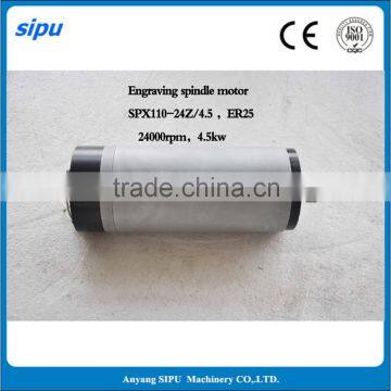 SIPU 4.5KW spindle motor for CNC router