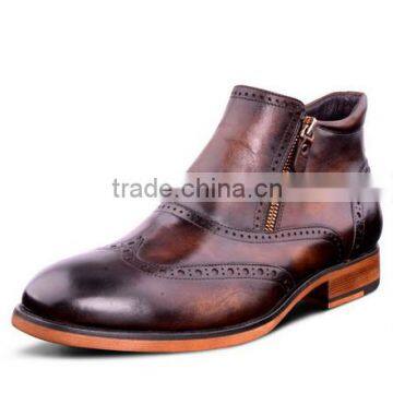 CXM118 Men Genuine Leather Shoe boots