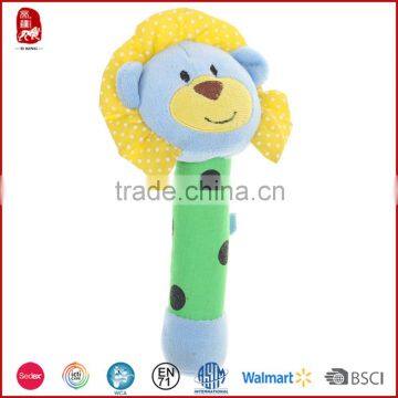Cute Baby Toys for Promotion Gifts Soft Plush Stuffed Animal Design Baby Rattle Baby Toy photo-5