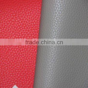 Embossed 100% polyurethane leather same with real leather