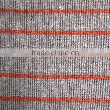 cvc85/15 2*2 rib knitting textile fabric