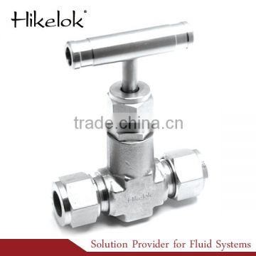 DN20 DN25 DN32 Double Ferrules Union Needle Valve One Piece Forged Mini Needle Valve