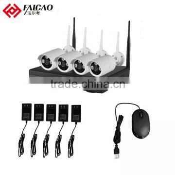 Outdoor 720P Onvif CCTV Security WIFI Camera System Wireless 8 CH NVR KIT