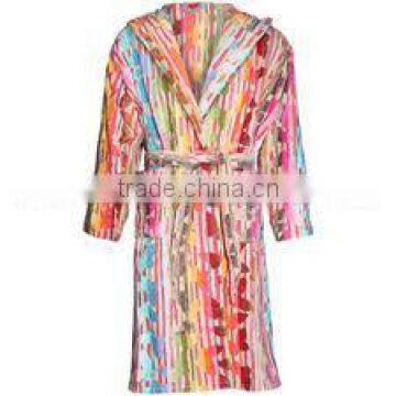 Jacquard Design Bathrobes