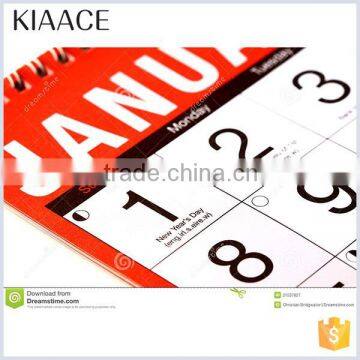 Latest new arrival custom printing paper calendar printing