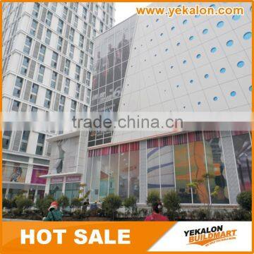 Yekalon Curtain Wall System Structural Spider System Aluminum Glass Curtain Wall Price