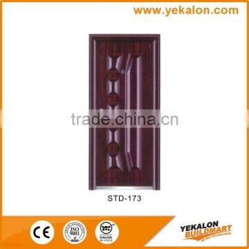 Yekalon STD-173 Frosted Heat Transfer Steel Low Price Security Door