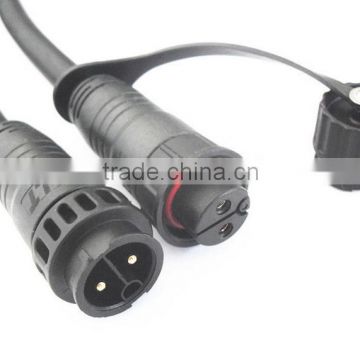 LLT 2 cores waterproof electric cable connector