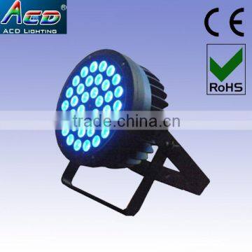 36*10w 4in1 RGBW/A multi color led par light, led par cans, led flat par light