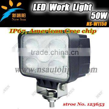 Gold Supplier Of off road led work light For Most Areas 10-30V DC 50w Led Lamp With CE RoHS Certificated