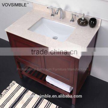 High Quality Antique America Style Bathroom Cabinet photo-3