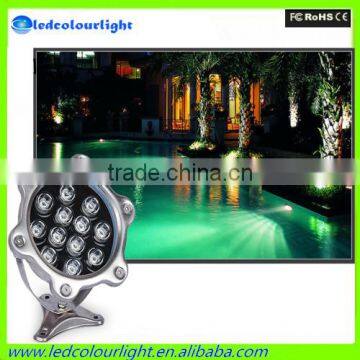 SS316 housing led underwater light ip68 3IN1 DMX underwater light