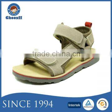 2016 Stylish Leather School Boys Sandals with EVA Sole