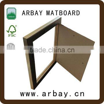 Custom Size A-frame Wooden Black Board Lignin Free Paper Mat Frame 32x40 Mats photo-6