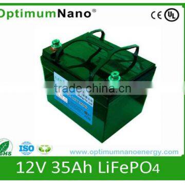 LiFePO4 Lithium Battery 12v 33ah