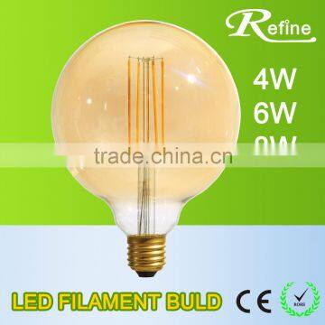 LED Edison Bulb Retro E27 Vintage COB LED Filament light Energy Saving Lamp A60 4W 6W 8W 220V