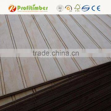 U Grooved Plywood, Tongue and Groove Siding, Slotted Plywood Cutting