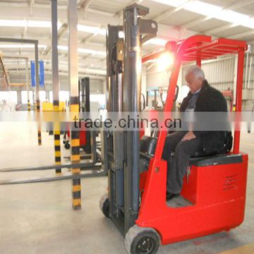 steering stability 1.5 ton 3-wheel electric forklift truck TKA