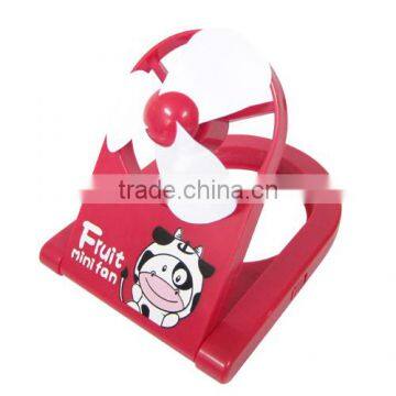 Hot sale promotional advertising folded fan