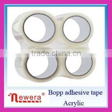 2 inch normal clear bopp gum packing adhesive tape for wholesale