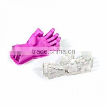 Lovely Personalized Hand Shaped Silicone Big Ice Cube Tray