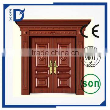 Front Door Design Steel Security Door Copper Doors photo-2