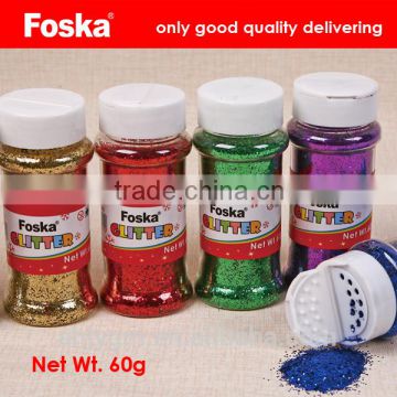 Bottle packing Coloful Decoration Glitter Powder/color gitter powder