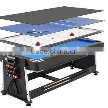 New design 5ft6ft7ft multi game table indoor sports table