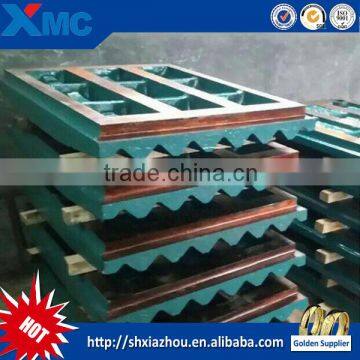 China Crusher Spare Parts Jaw Plate with iso sgs certificate