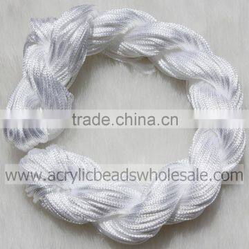 Beaded wire bracelet beads material braided rope line rope DIY manual Chinese knot line jade line 1 mm