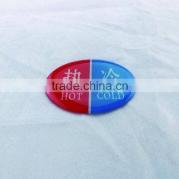 logo epoxy sticker 3D crystal epoxy dome sticker