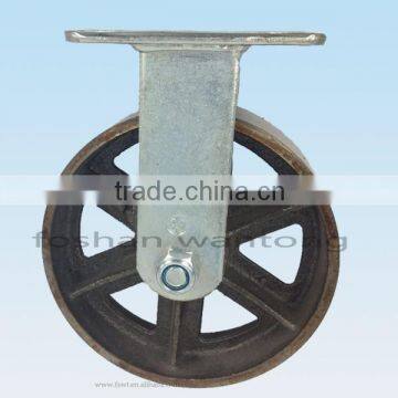 All Size Antique Cast Iron Wheel High Temperature Rigid Casters