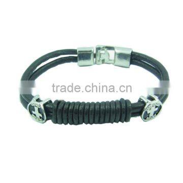 Genuine leather bracelet making supplies leather bracelet,make men leather bracelets,cheap leather bracelets