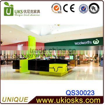 2015 Unique made retail shoe rack display stand/ retail shoe kiosk design