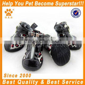 JML Brand PU Leather Cheap Spot Dog Shoes Boots for Winter Warm Stylish Dog Boots photo-2
