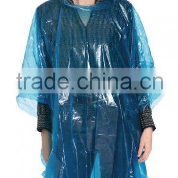 art no:VS1031A promotional disposable plastic raincoat