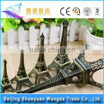 Hot Sale Zinc Alloy Metalcraft Paris Mini Eiffel Tower Model