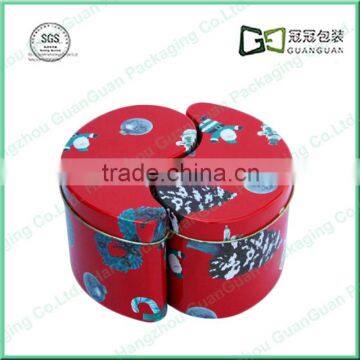 EU Standard China supplier customized Irregular Tin Box